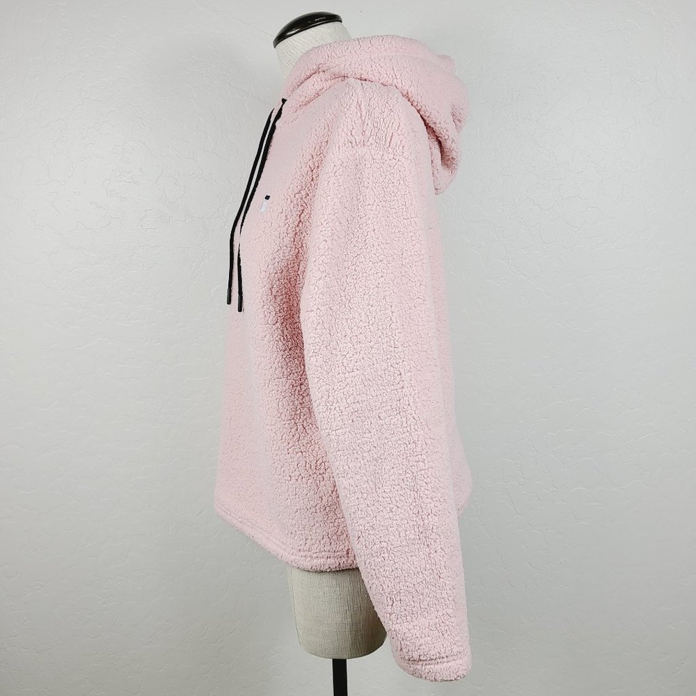 Fila Josephine Sherpa Pullover Hoodie Jacket - Picture 3 of 8